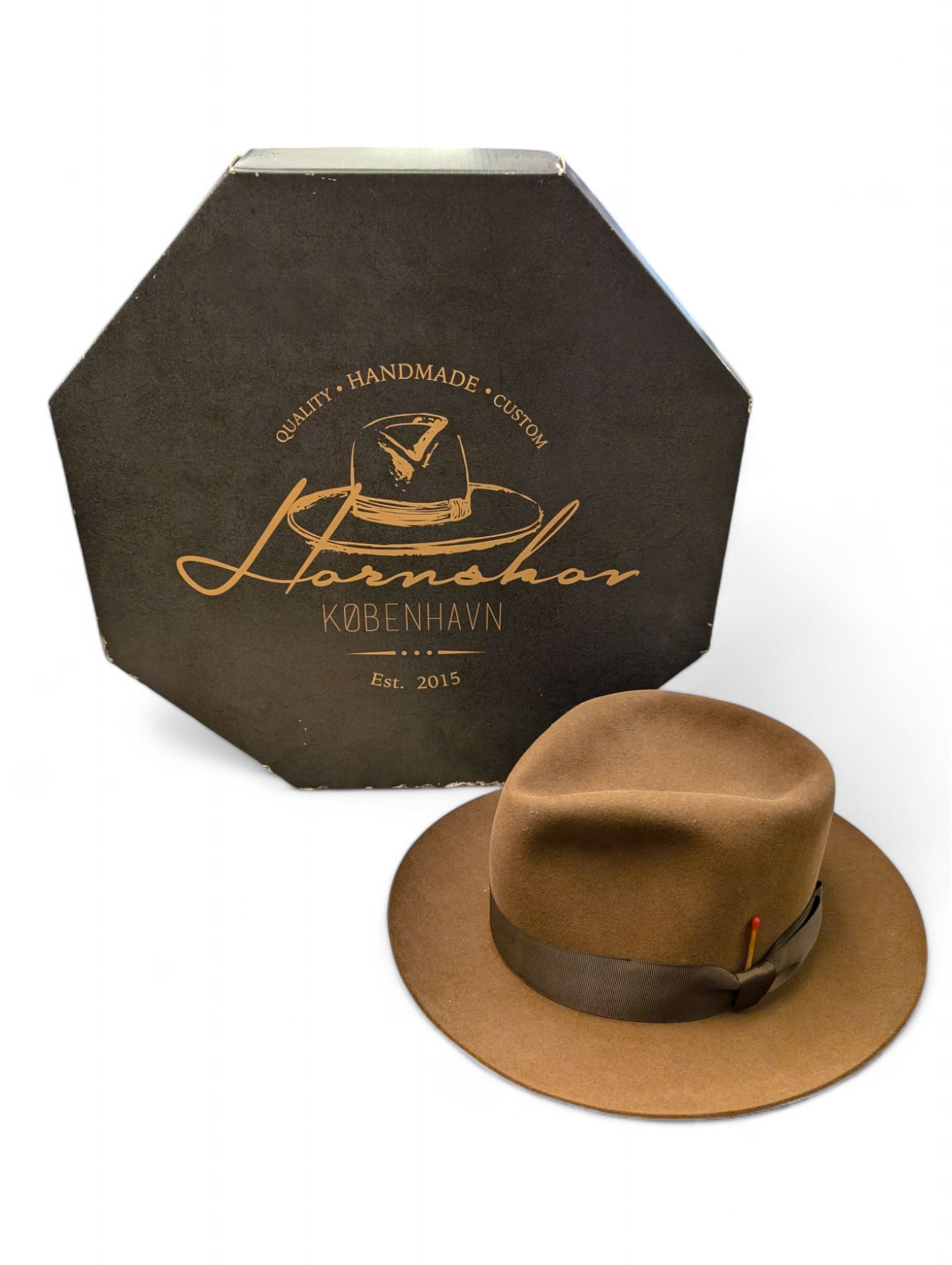 Hornskov trilby hat, boxed