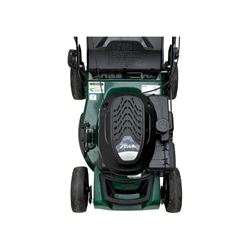 Atco Quattro 16s petrol lawn mower, powered by stigma ST140 petrol engine lawn mower