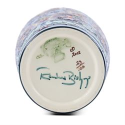 Moorcroft Tree of Life pattern vase, by Rachel Bishop, with impressed and painted marks beneath, H42cm 