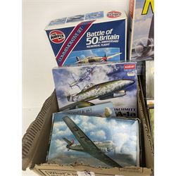 Large collection of Airfix and similar model kits
