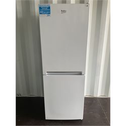 BEKO, CXFG1552W fridge freezer - THIS LOT IS TO BE COLLECTED BY APPOINTMENT FROM DUGGLEBY STORAGE, GREAT HILL, EASTFIELD, SCARBOROUGH, YO11 3TX