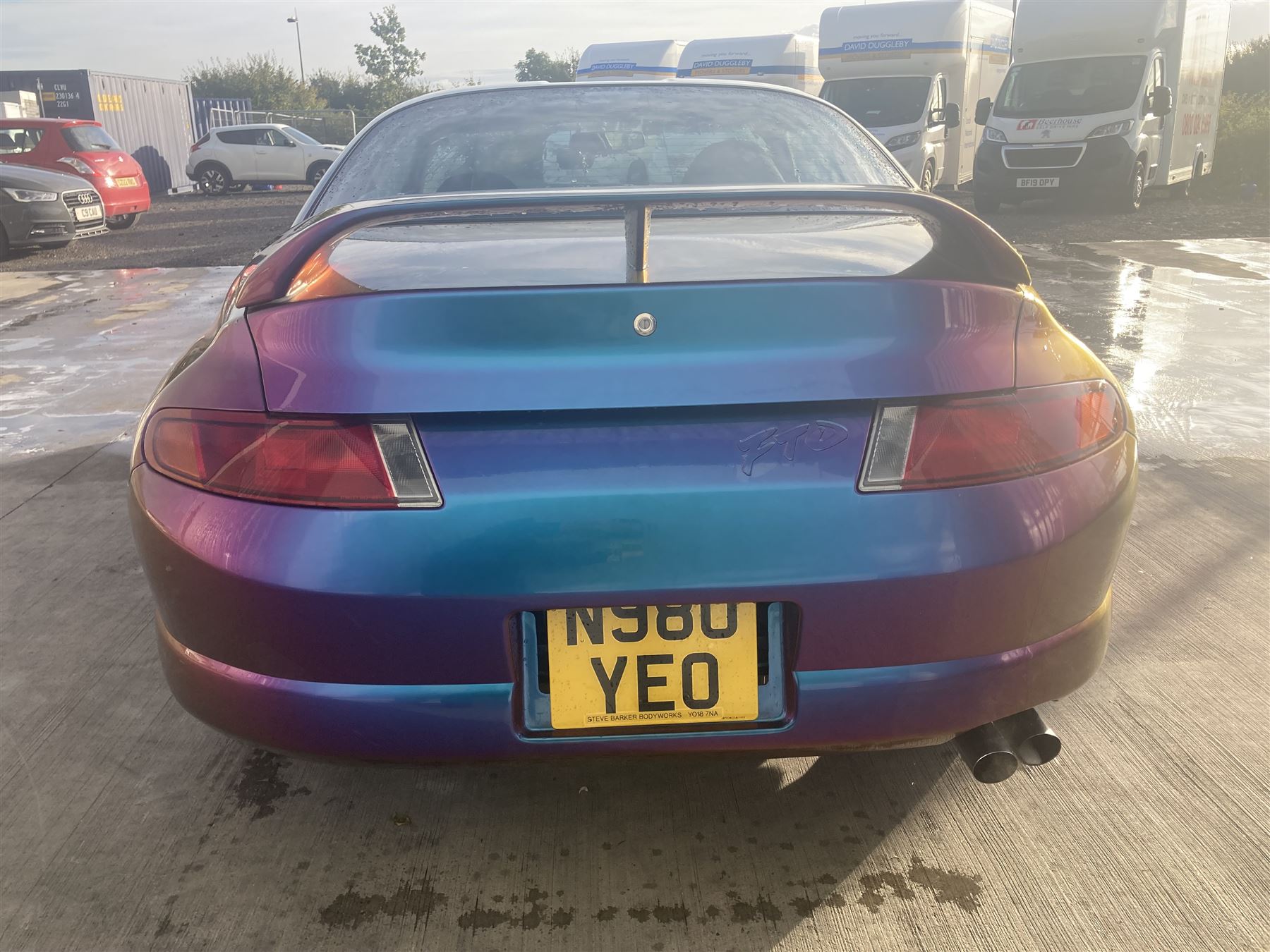 1996 Mitsubishi FTO 2.0 Petrol V6 Automatic 200bhp. Imported into the UK on 17/11/2006. ‘Grey’ import, 4 colour flip pearlescent paint. 2 keys. V5 Present. 88,467 Kilometres. Selling on behalf of the executors of a local estate.

Alternative buyers premium rate applies.

Alternative buyers premium rate applies. - THIS LOT IS TO BE COLLECTED BY APPOINTMENT FROM DUGGLEBY STORAGE, GREAT HILL, EASTFIELD, SCARBOROUGH, YO11 3TX