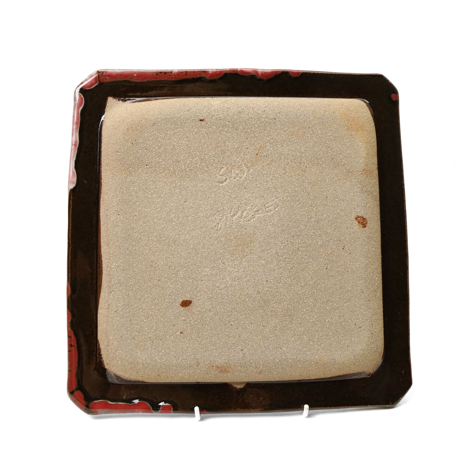 Collection of studio pottery, artists to include Michael Crosby-Jones, George Ormerod, Clive Brooker and others (7) 