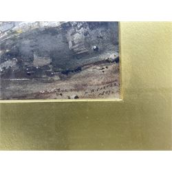 Henry Barlow Carter (British 1804-1868): Wreck off Flamborough Head, watercolour with scratching out signed and dated 1847, 30cm x 44cm 
Provenance: from The Bell Hotel, Driffield; purchased Dee Atkinson & Harrison 14th September 2007 Lot 506