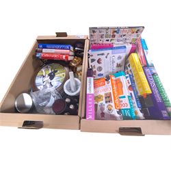 Millers Collectable guides, together with Royal Crown Derby thimbles set, in two boxes 