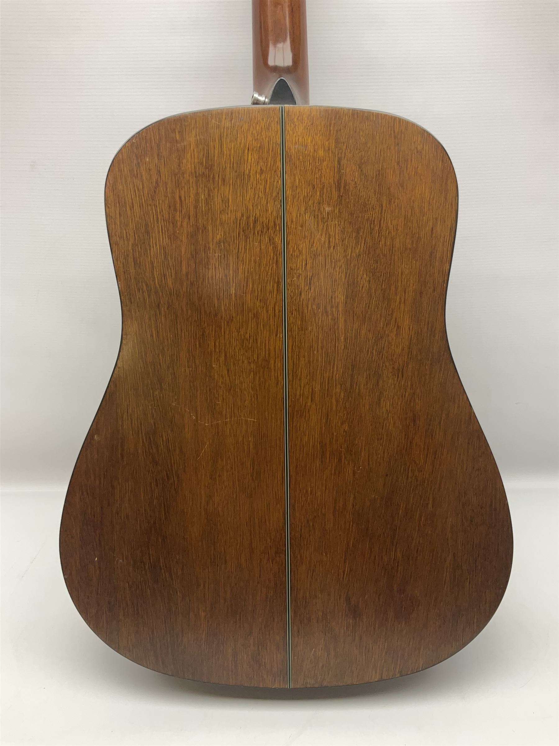 Tanglewood semi-acoustic guitar with Fishman preamp, mahogany back and solid cedar top L103cm; and a Rockbag electric guitar soft carrying case (2)