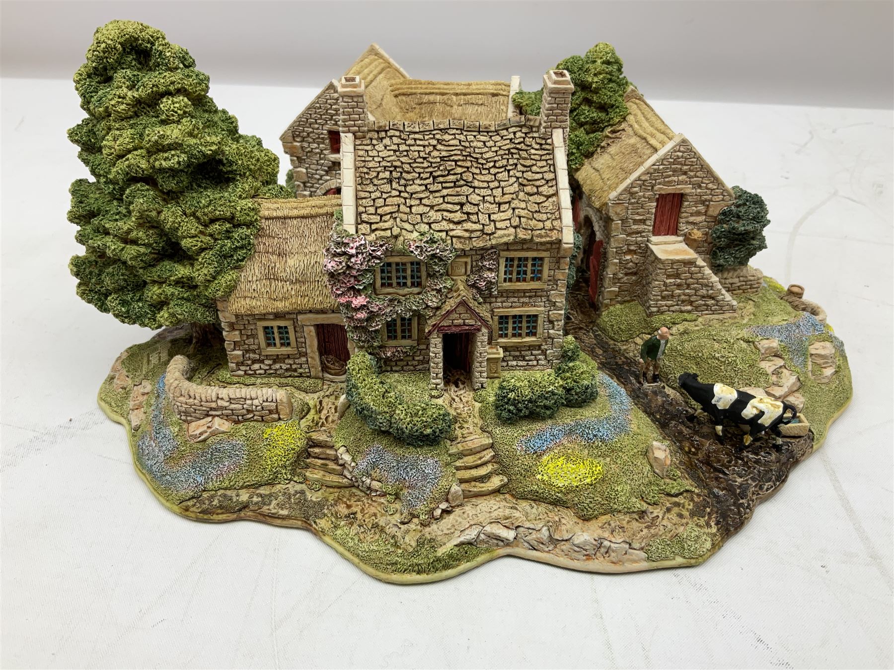 Five Lilliput Lane models comprising Bluebell Farm, Anne Hathaway 1989, Armada House, Green Gables and Summer Days, all boxed