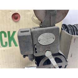 Holbeck projector, two Pathescope projectors with film, including Mail Pilot, Bean Stalk Mickey, Mickey's Pal Pluto etc