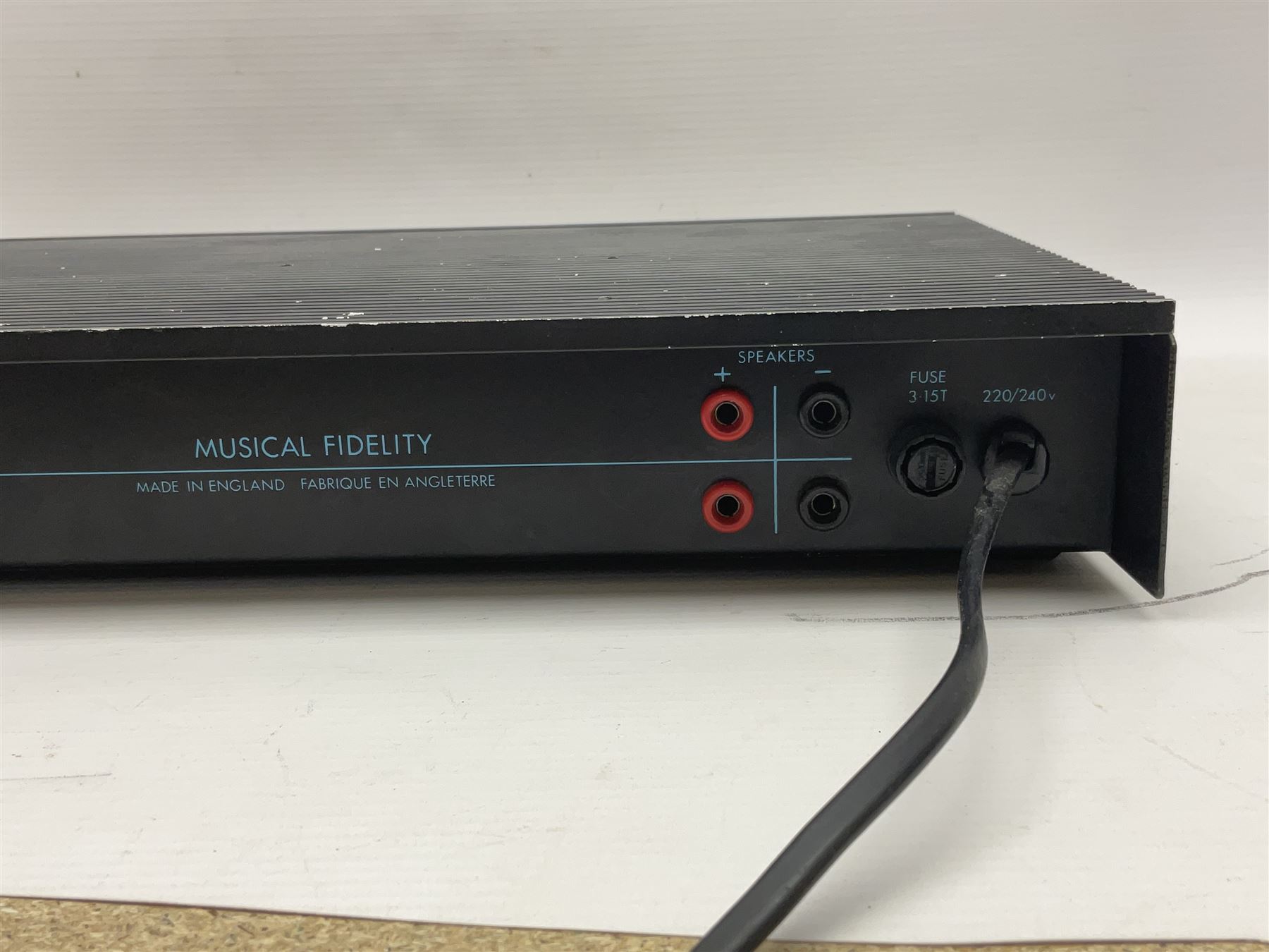  Musical Fidelity P140 power amp