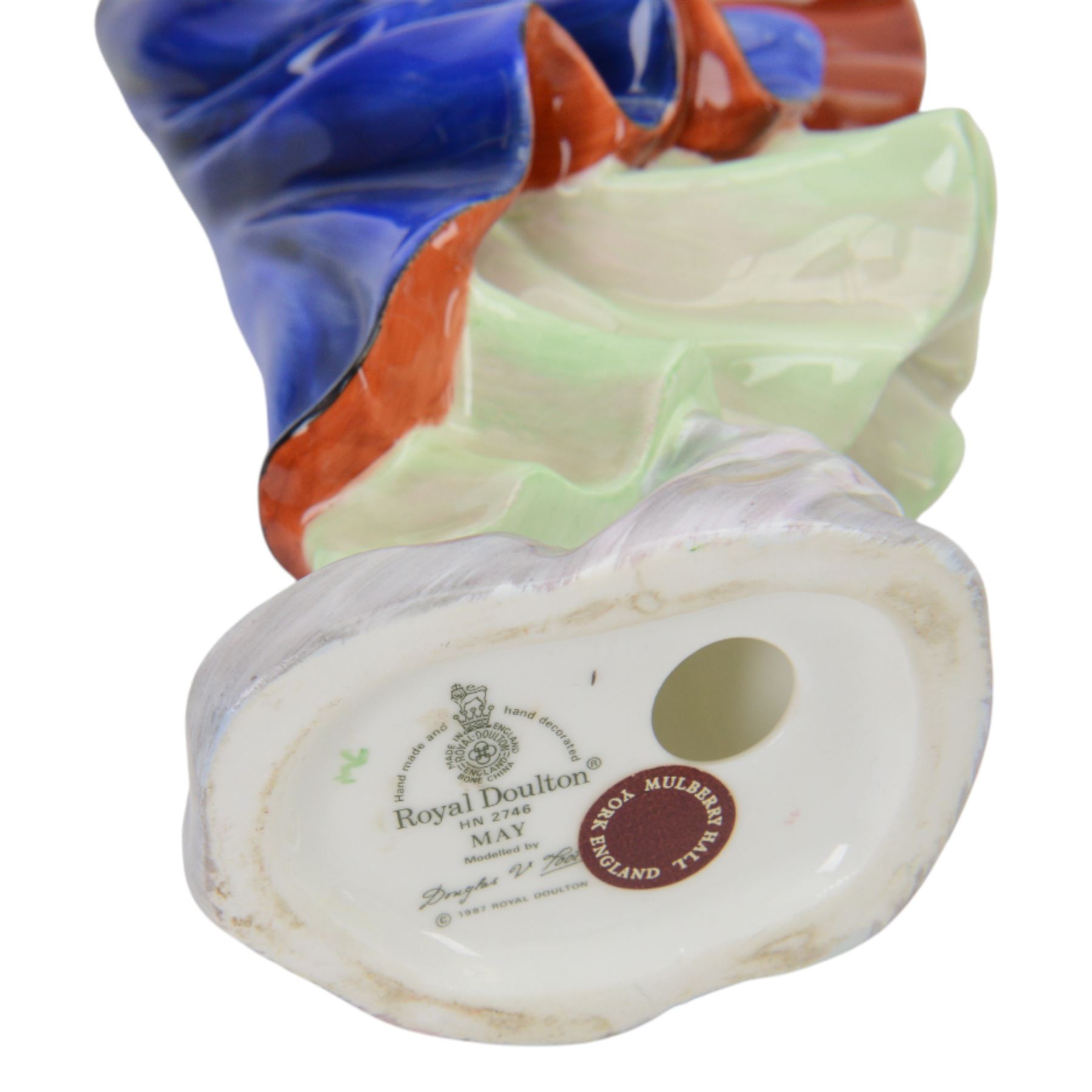 Royal Doulton Figure Hold Tight HN3298, together with May HN2746 and Fiona HN3252