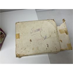 Two boxed Bradgate Penny Puppywalker dolls; Garfield soft toy and Panini sticker album; boxed Stylophone with instructional 45rpm record; and other toys