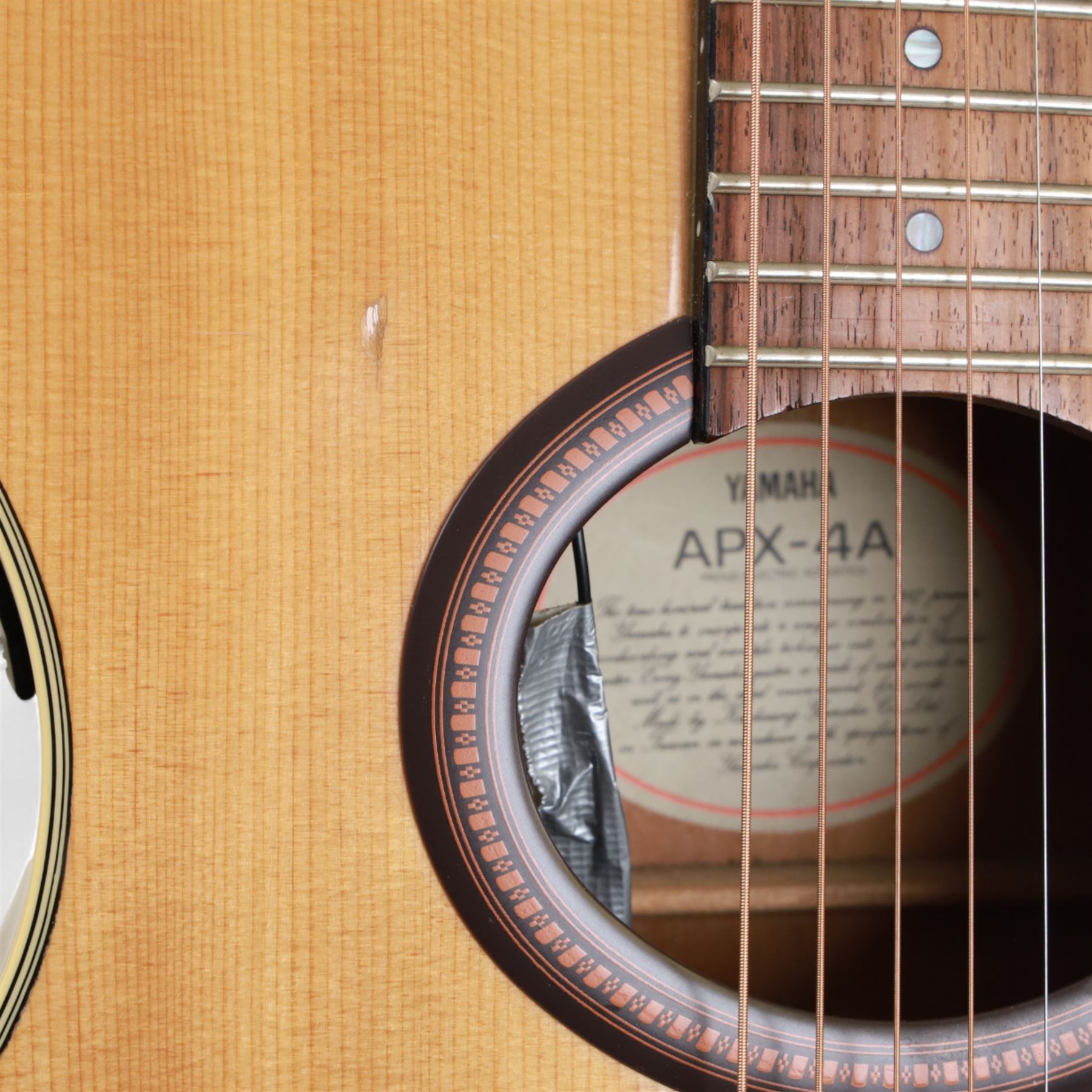 Yamaha APX 4A electro acoustic guitar | Musical Instruments