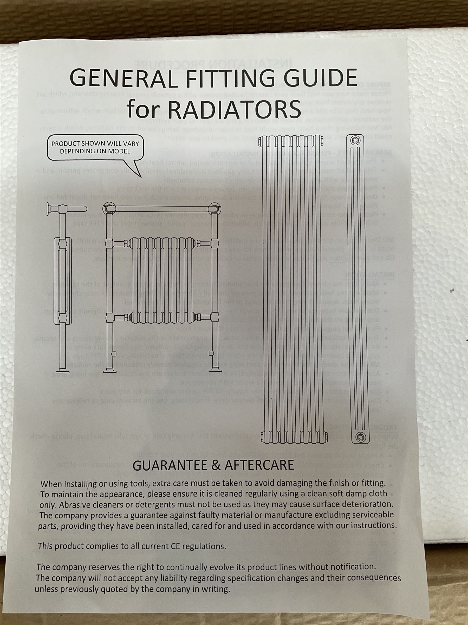 Bayswater Bathrooms - boxed radiator 