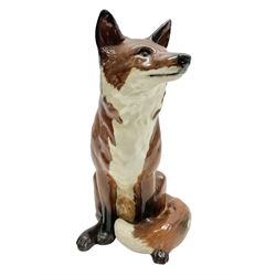 Beswick large fireside fox figure, model