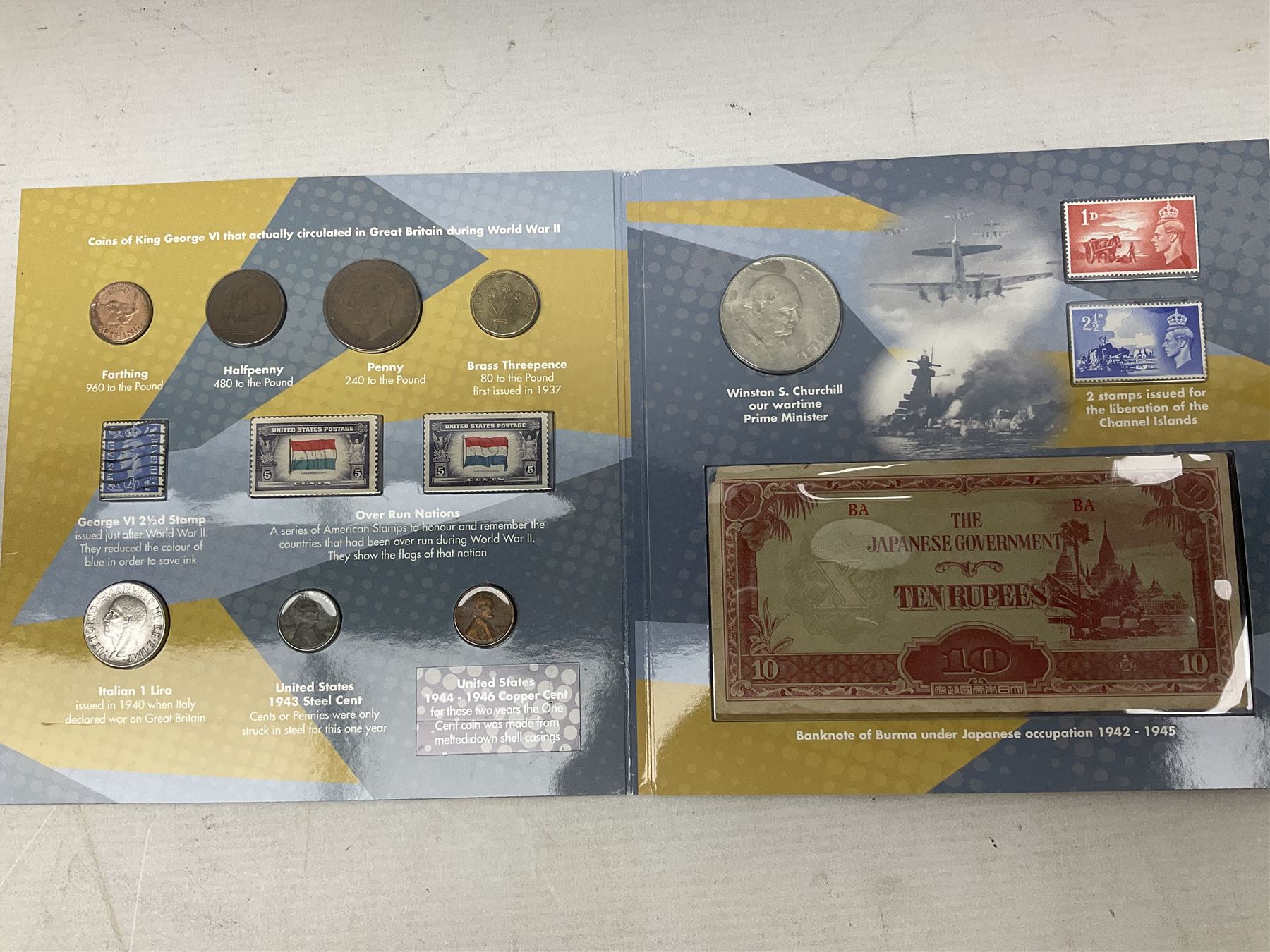 Coins and sets, including Great Britain and Northern Ireland 1970 proof coin collection in card folder, Queen Elizabeth II 2021 'Through the Looking Glass' five pounds, 2021 'Winnie the Pooh' fifty pence, Queen Victoria 1887 halfcrown, King George V 1914 halfcrown, commemorative coins, The Royal Mint Solomon Islands 2003 twenty-five dollars silver proof coin cased with certificate, 9ct gold half sovereign mount etc