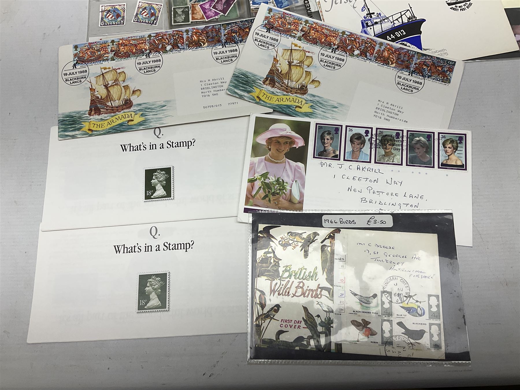 Quantity of stamps, to include British and world examples, usable postage etc, some in albums