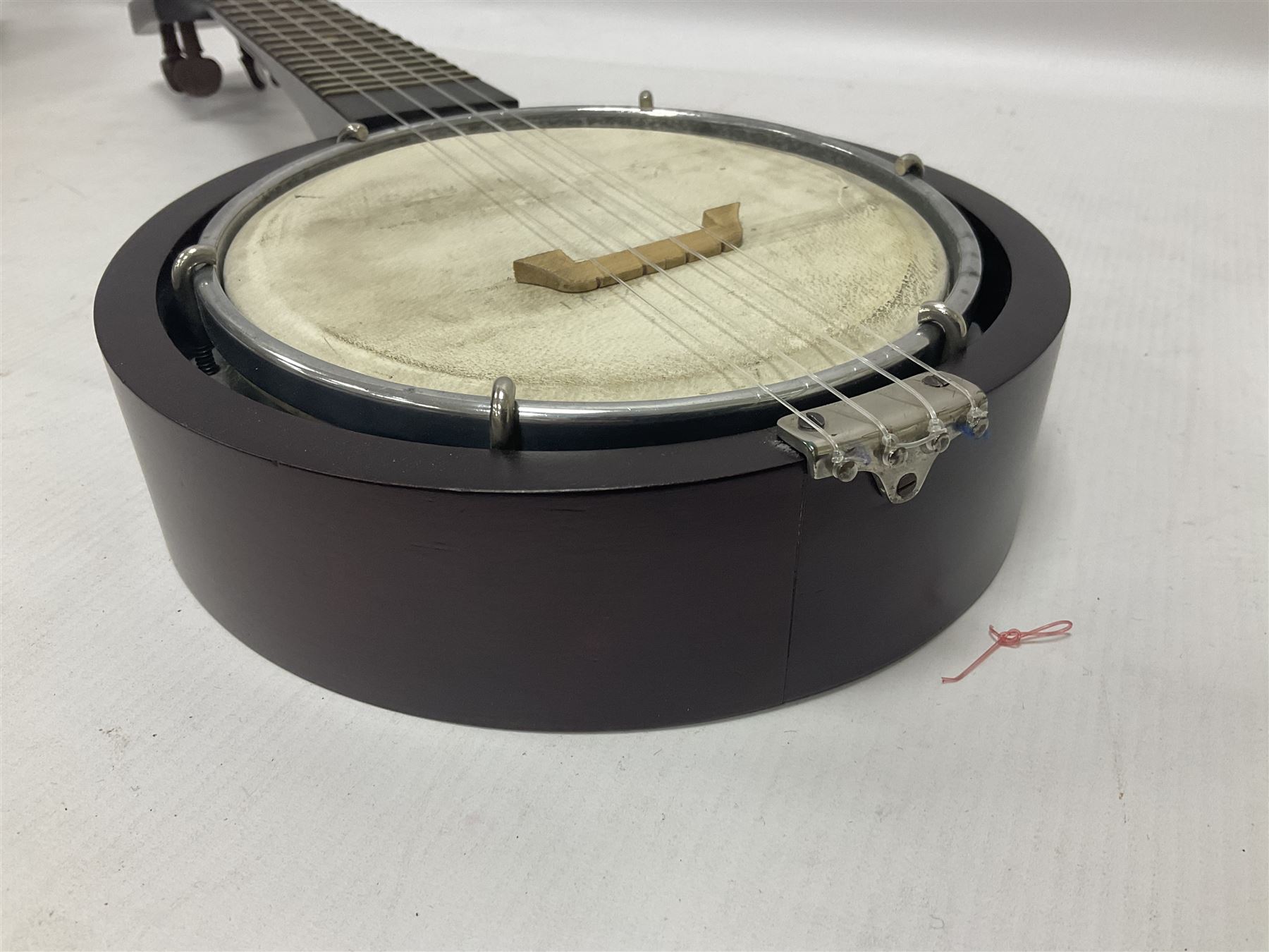 Keech 1920's four string model C Banjulele in its original case