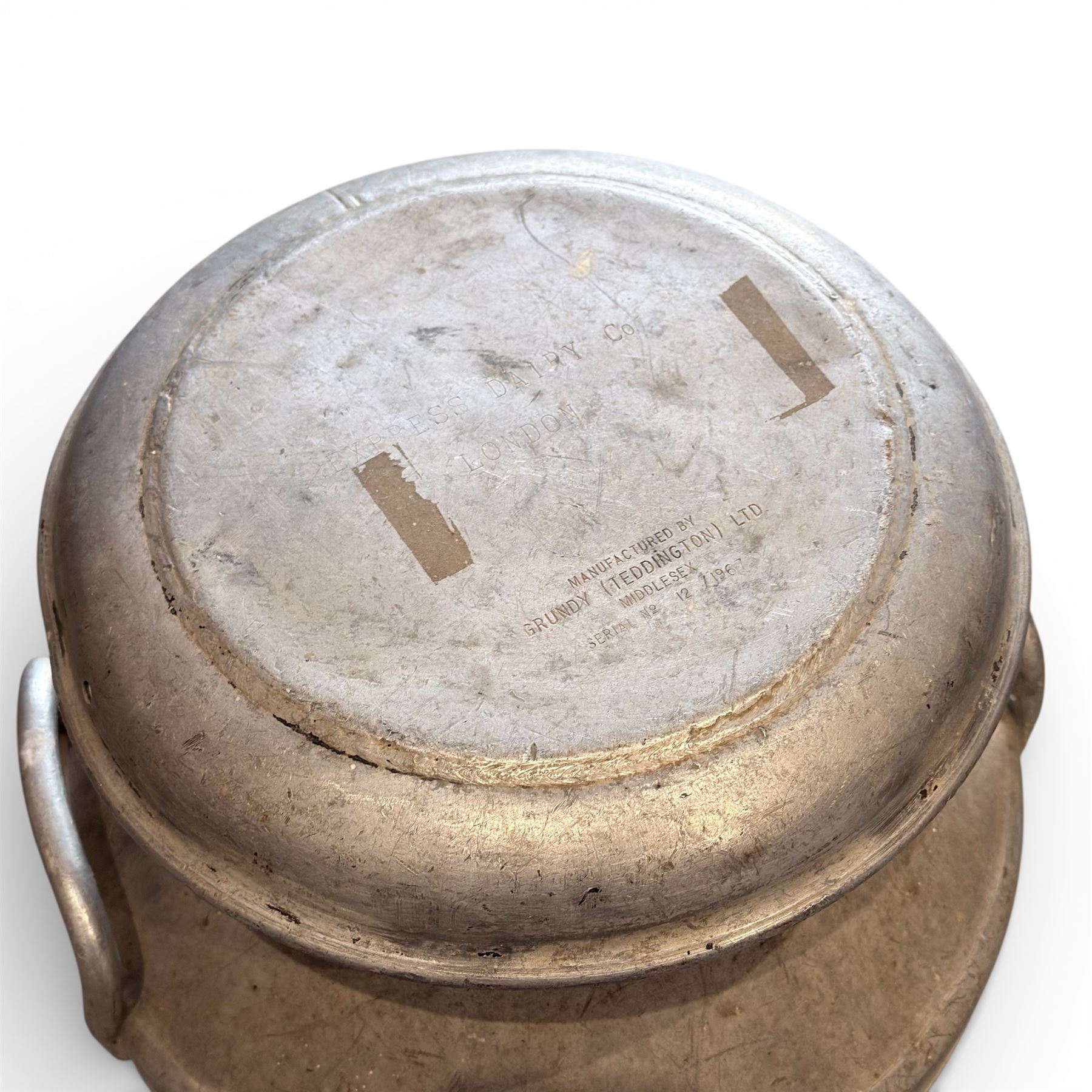 Aluminium Milk Churn, 1967