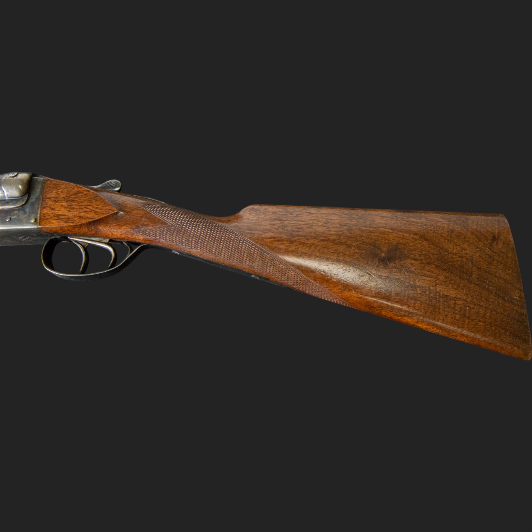 Spanish AYA 12-bore side-by-side double barrel boxlock ejector shotgun with 66cm(26