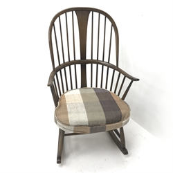  Ercol Grandfather rocking chair, W74cm  
