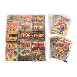 Marvel Silver and Bronze Age 'Journey Into Mystery and The Mighty Thor' comic books, spann...