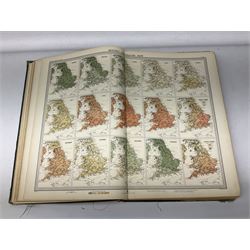 J G Bartholomew, The Survey ATlas of England & Wales, 1903 