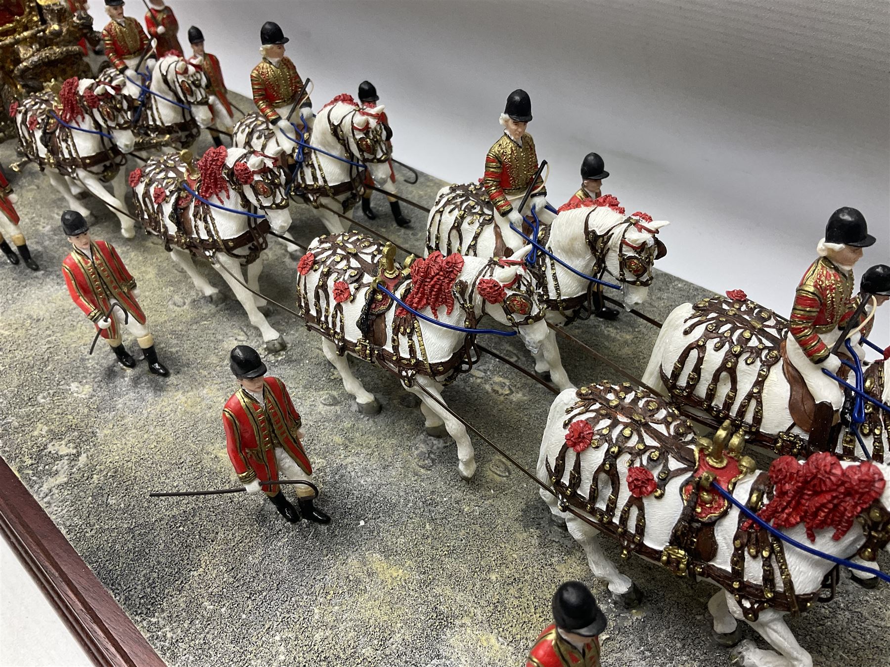 Border Fine Arts The Coronation 1953, model No. B0810, and sculpted by Ray Ayres, limited edition 150/350, with original box and certificate, L70cm  
