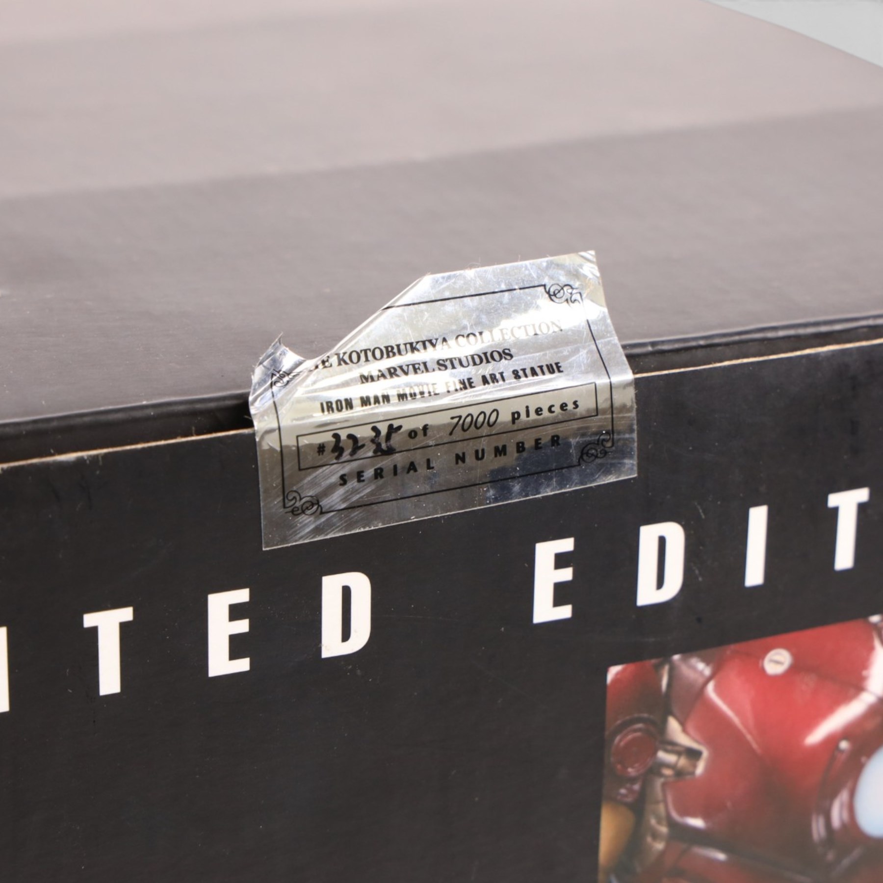 Limited edition Kotobukiya Iron Man Movie Fine Art Statue, limited edition no. 3235/7000, boxed