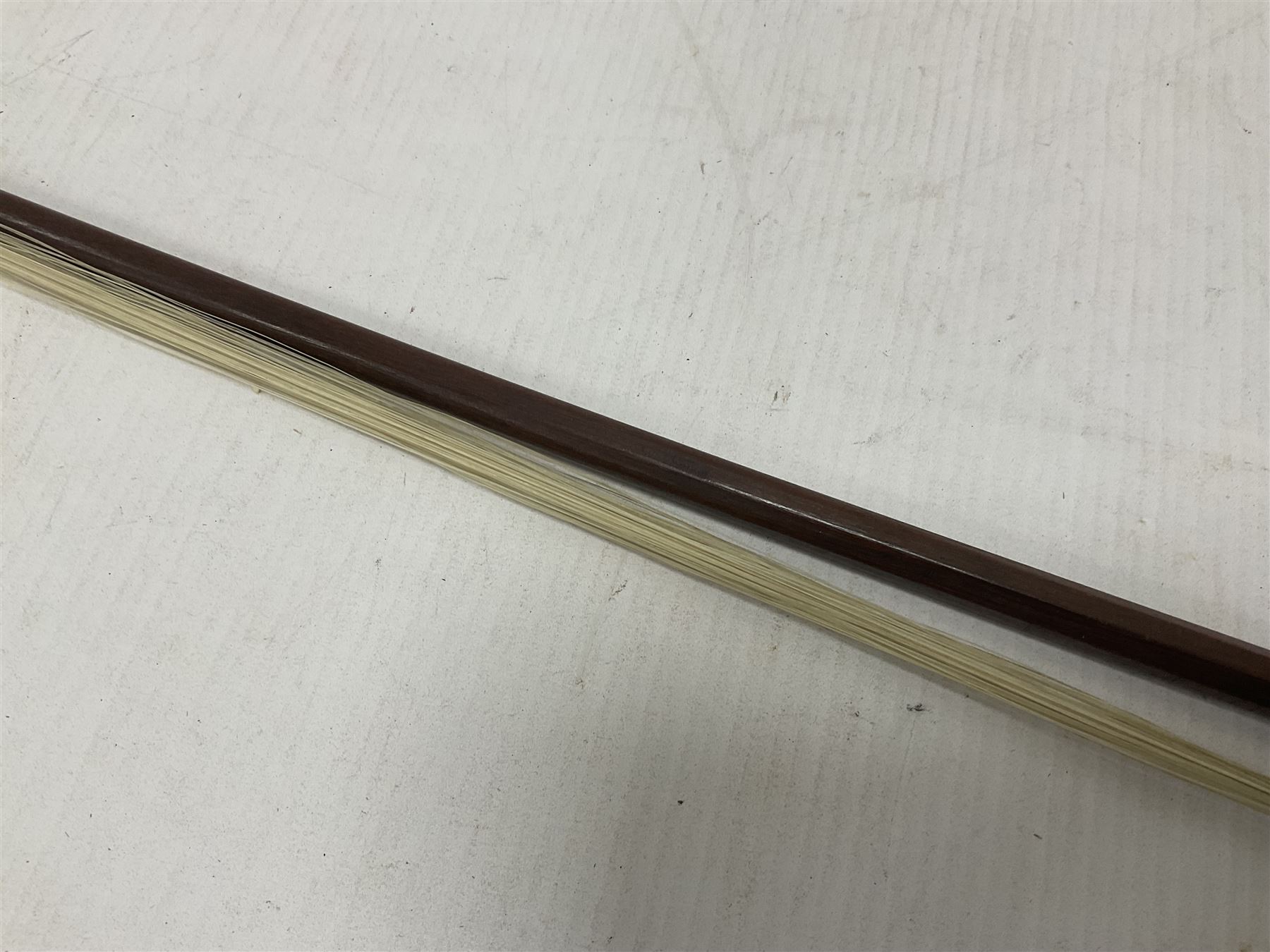 Wooden violin bow