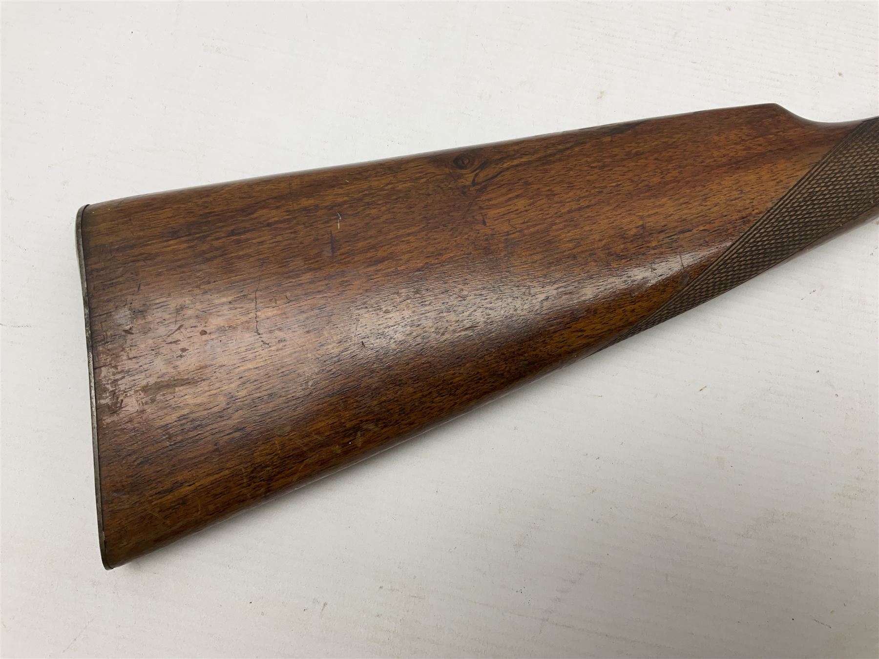 SHOTGUN CERTIFICATE REQUIRED - Belgian .410 folding double barrel hammer shotgun wit 71cm(28