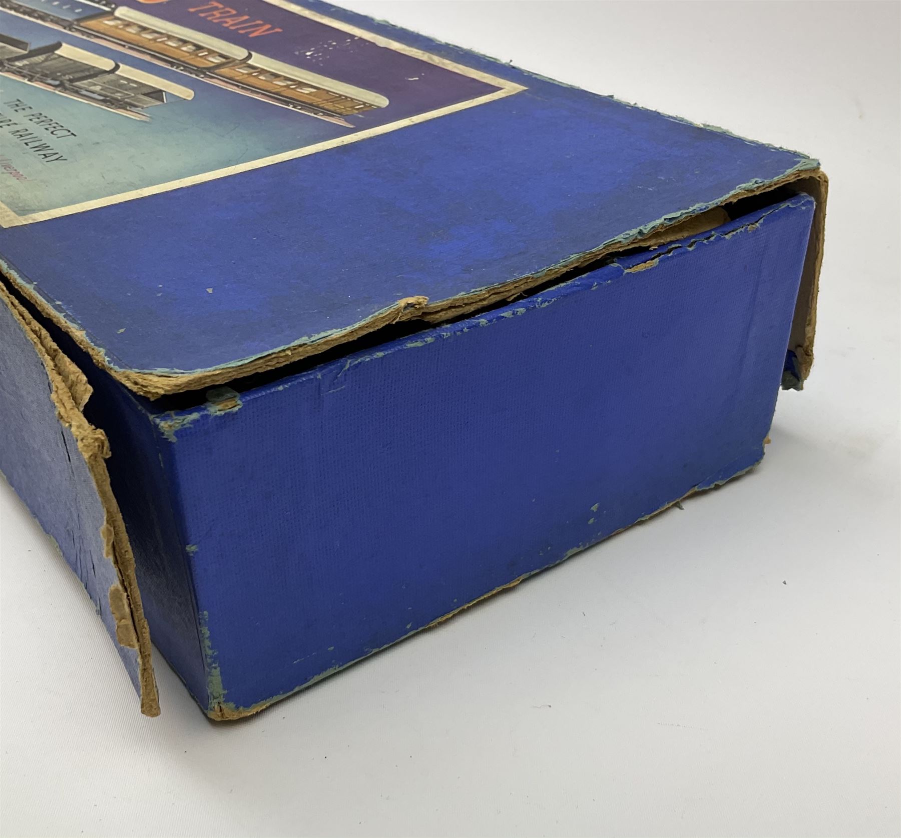 Hornby Dublo - three-rail EDG7 Tank Goods Train set with LMS black 0-6-2 Tank locomotive No.6917, two wagons (lacking brake van), quantity of straight and curved track and controller, in earlier long box.