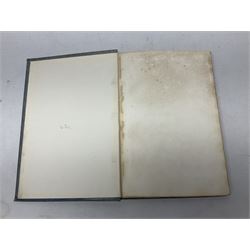 The Roll of Honour of Old Morleians and the Muster Roll of Those Who Served in the Great War of 1914-18. 1922 London; original blue cloth binding