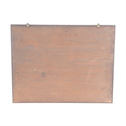 Entomology: Single glazed display of butterflies, single glazed display containing approximately fifty two various specimens, including Swollow tails, Small White, Peacock, all pinned with name labels below enclosed within a glazed entomology drawer, H36cm W46cm