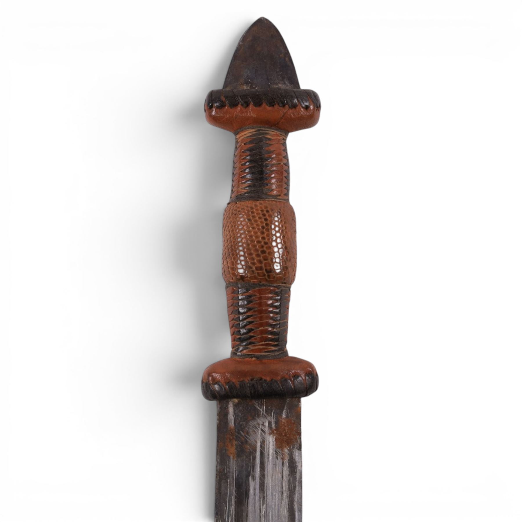 African dagger and scabbard