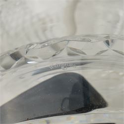  Waterford Inishmore pattern glass table lamp H48cm