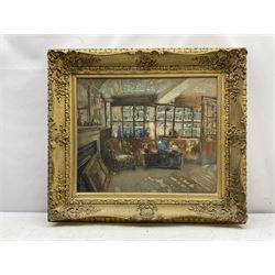 Winifred Donne (British 1882-1944): The Old Curiosity Shop, watercolour and gouache signed 46cm x 56cm