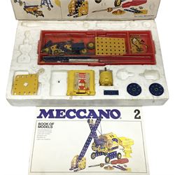 Meccano - unopened Multimodels Set No.6024139; Army Construction Set, boxed with instructions and part used decal sheet; and part No.2 Motorised Construction Set, boxed with instructions (3)