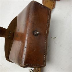 SHOTGUN CERTIFICATE REQUIRED - AMMUNITION - one-hundred and seventy-six 12-bore shotgun cartridges, boxed and in a leather cartridge belt with pouch; together with ninety-five .410 cartridges (seventy-nine 65mm and sixteen 50mm) in boxes