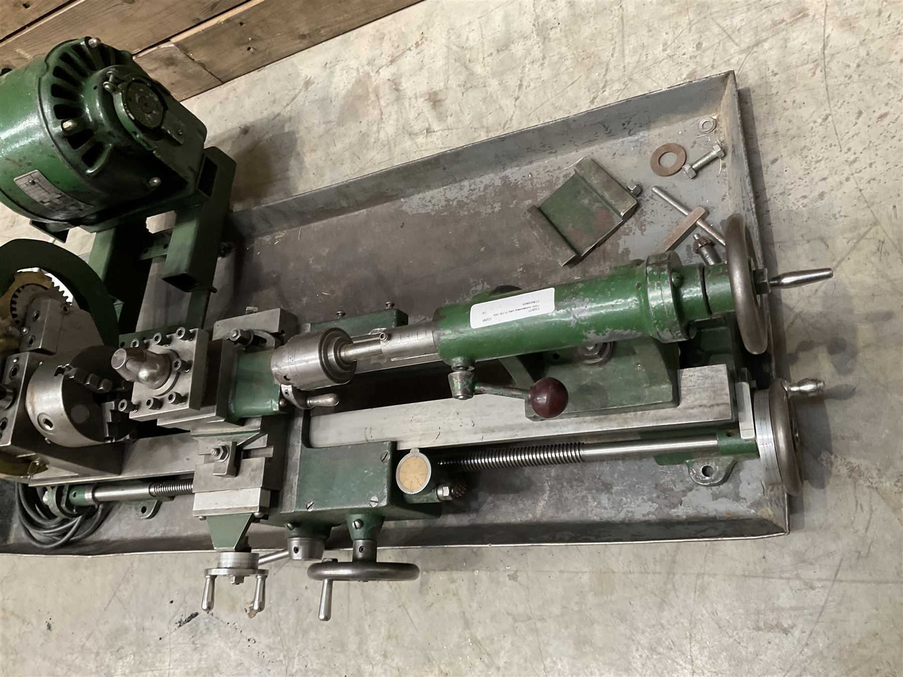 Metalworking lathe 240v