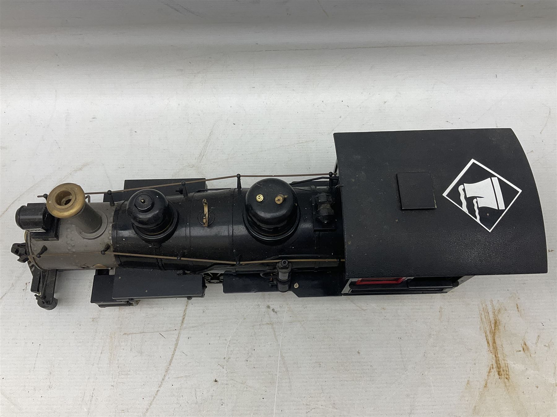 Bachmann G scale, gauge 1 2-4-2 steam locomotive, no F1101 'Old Timer ', together with a similar Bachmann 0-4-0 steam locomotive, both unboxed 