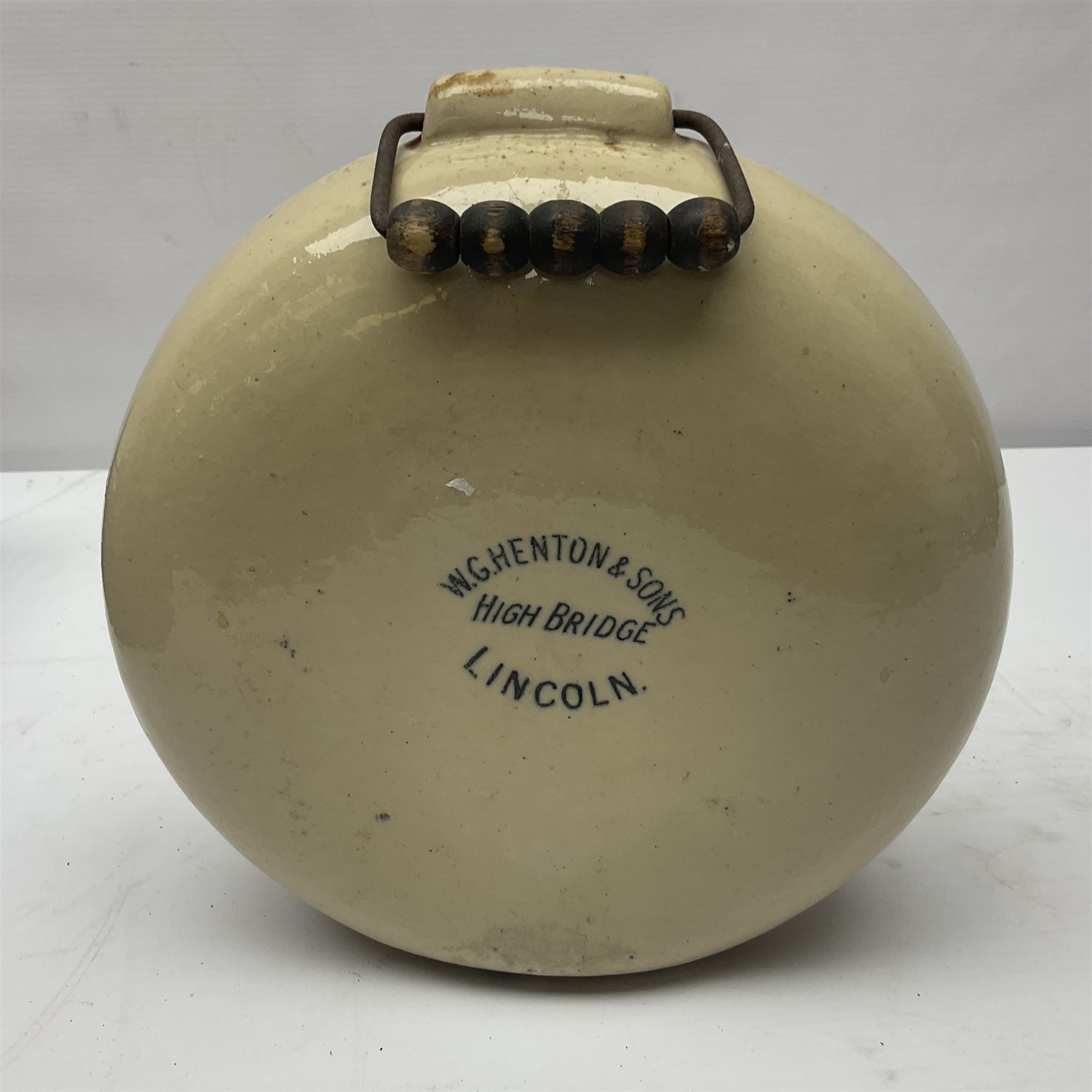 The Adaptable Hot Water Bottle & Bed Warmer made at Old Fulham Pottery, together with six vintage woodworking planes