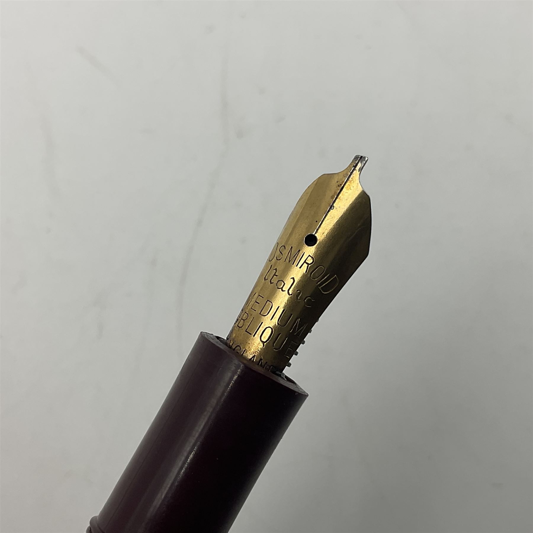 Collection of ball point and fountain pens, to include Burnham no 44, Ester Brook, Miles Martin etc  