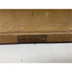 After Isaac Cruikshank (British 1756-1810): 'The Jocose Prisoner & Honest Cryer NB a Joke May be Carried Too Far' and 'Going on a Circuit as Recommended in Sherry's Plan of Economy', pair engravings with hand colouring pub. 1801 & 1803, branded stamps for the Home Brewery, Nottinghamshire verso 25cm x 37cm (2) 
Notes: Home Brewery Co. Ltd, Mansfield Road, Daybrook, Nottinghamshire, registered in August 1890 to acquire a business formerly owned by John Robinson. Acquired by Scottish & Newcastle Breweries Ltd in July 1986 with 447 public houses; brewery closed by Scottish Courage in 1996.