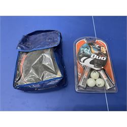 Cornilleau 100S crossover table tennis table, folding with cover