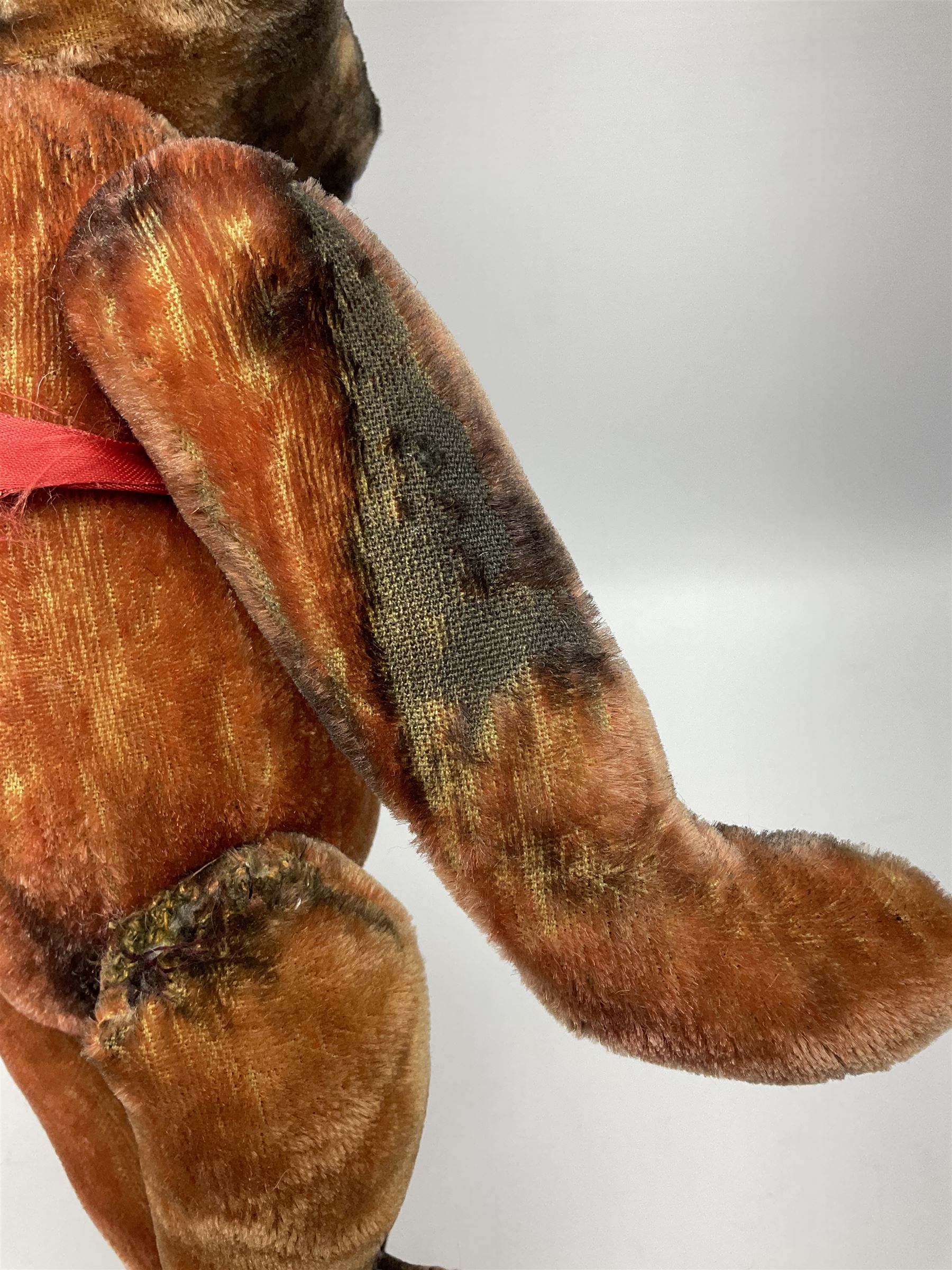 Two Portobello Bear Company limited edition teddy bears - 'Princess Julia' No.1/1, born 2002, with label H51cm; and 'Nanas Teddy' (?) No.1/1 born 2001, with label H41cm (2)