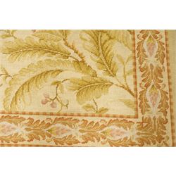 Two tapestries (Green 155cm, 91cm, 180cm, 125cm)