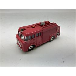 Dinky - Captain Scarlet and the Mysterons Maximum Security Vehicle with crate No.105; Airport Fire Tender with Flashing Light; and Michigan 180-III Tractor Dozer No.976; all boxed (3)