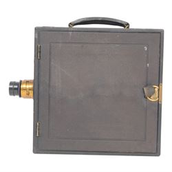 Ensign Cinematograph 35mm cine camera, with Aldis-Butcher Anastigmat F/3.1 2in lens, serial no. 106891