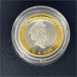 The Royal Mint United Kingdom 2015 ''The 800th Anniversary of Magna Carta' silver proof piedfort two pound coin, cased with certificate