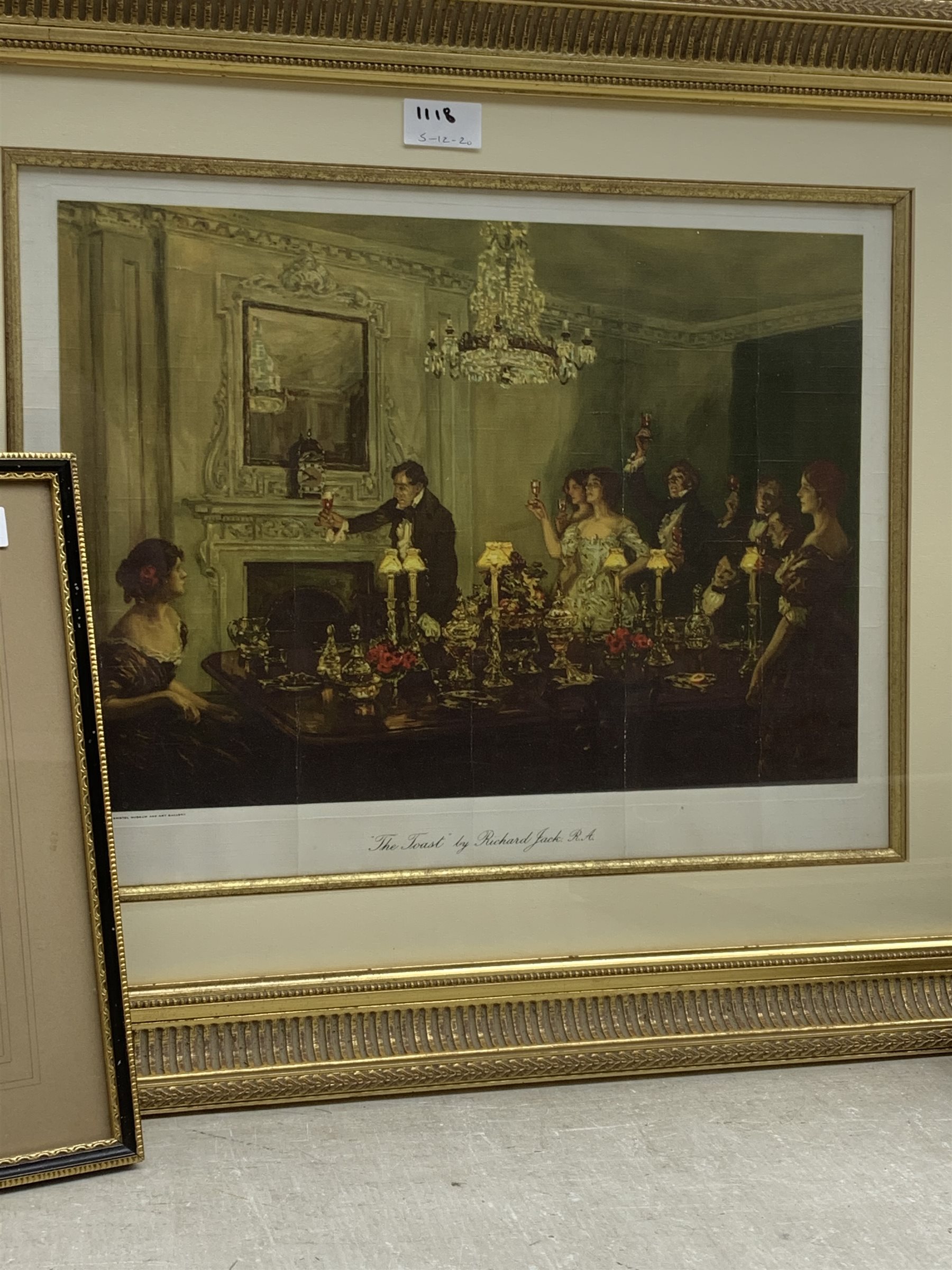 'A Favourite Hostel' and 'Castle Garth Newcastle', two engravings pub. Thomas Ross collection; engraving of Whitby and another print various sizes (4)